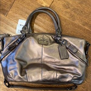 Coach Madison Leather Sophia Satchel  14 x 9x 5 in